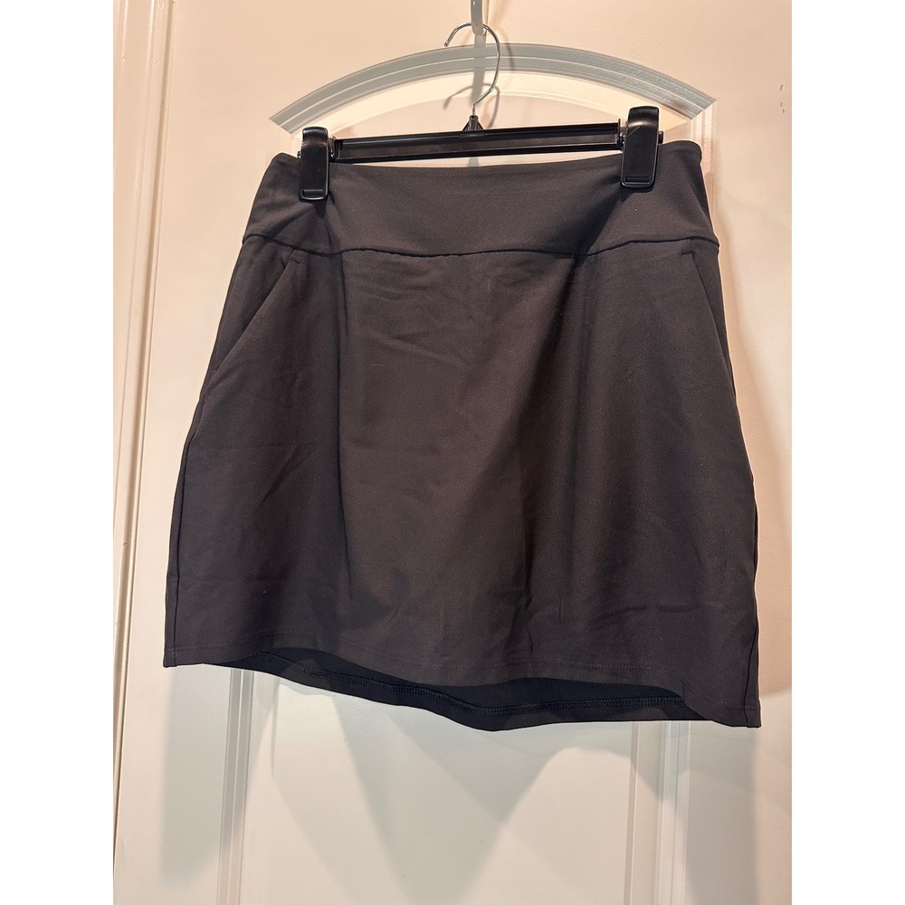 Adidas Golf Skort Womens Medium Black NEW Ultimate365 Pull On Athletic Skirt